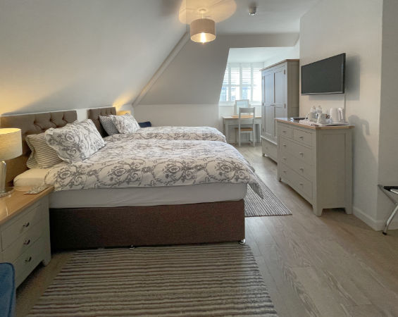 Room 1 at The Cotswold Hare in Cirencester